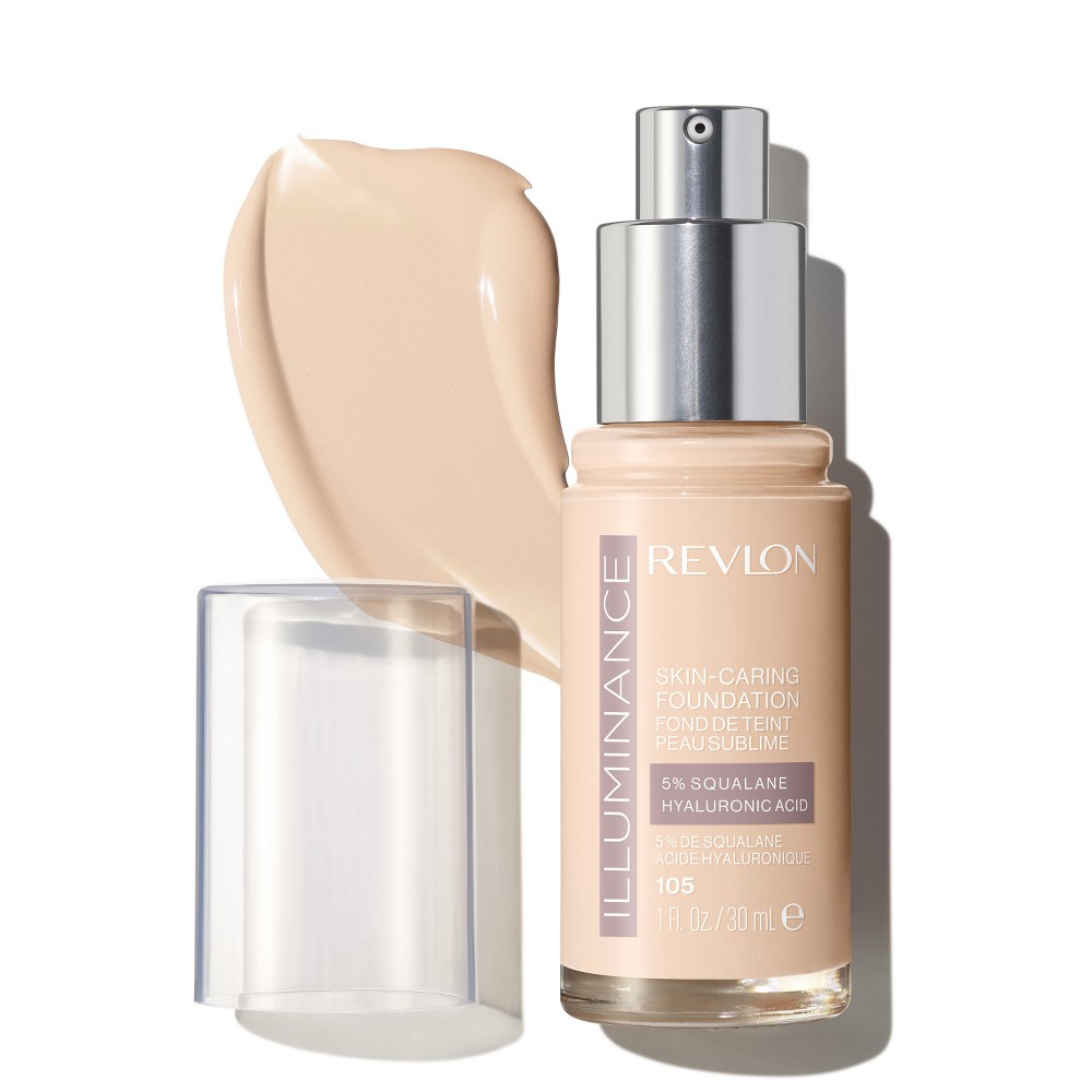 Photos - Other Cosmetics Revlon Illuminance Skin-Caring Foundation - Cream Ivory - 1 fl oz 