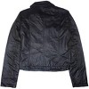 Yoki Big Girls' Floral Embroidered Design PU Faux Leather Jackets - 3 of 4
