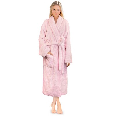 PAVILIA Premium Womens Plush Soft Robe Fluffy, Warm, Fleece Sherpa Shaggy  Bathrobe (2XL/3XL, Black) at  Women's Clothing store