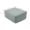 Kumasinova Modular Ottoman,Soft Fabric Footrest for Living Room or Bedroom,No Assembly - 3 of 4