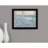 HomeRoots Coastal Porch Black Framed Print Wall Art - 2 of 4