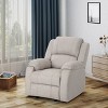 Lyngins Modern Upholstered Recliner Chair with Push Back & Footrest,Single Sofa Accent Chair for Living Room,Bedroom - 4 of 4