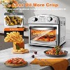 ELJGET Air Fryer, 13QT Air Fryer Toaster Oven Combo, Space-Saving Convection Countertop Oven, Silver, 1500W - 4 of 4