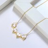 4 Leaf Clover Heart Pendant Necklace for Women Magnetic Sterling Silver Ginger Lyne Collection - 4 of 4