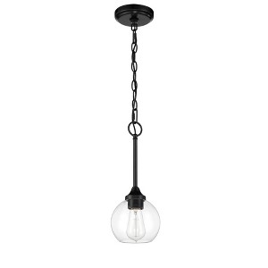 Craftmade Lighting Glenda 1 - Light Pendant in  Flat Black - 1 of 1