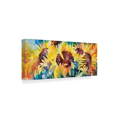 Annelein Beukenkamp 'Row Of Sun' Canvas Art
