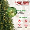 APRILSOUL60.00"Green Pencil Christmas Tree with 100 Warm White LED Lights ¨C Slim PVC Tree with 263 Tips, Compact Design - 3 of 4