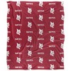 Bates College Logo Pattern Silky 50x60 Blanket, 1 Sided - 2 of 4