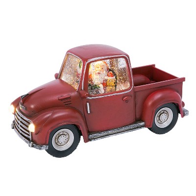 GIL 8.75-Inch Long Battery-Operated Water Globe Truck with Timer Feature