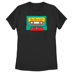 Women's Paul Frank Cassette Tape Hits T-Shirt - 1 of 4