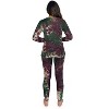 Just Love Women's Tie Dye Two Piece Thermal Pajama Set - Waffle PJ Set - 3 of 3