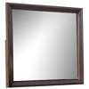 Royal Hampton Dresser Mirror, Beveled Glass, Espresso Brown Solid Wood Frame, 36x40 - 2 of 4