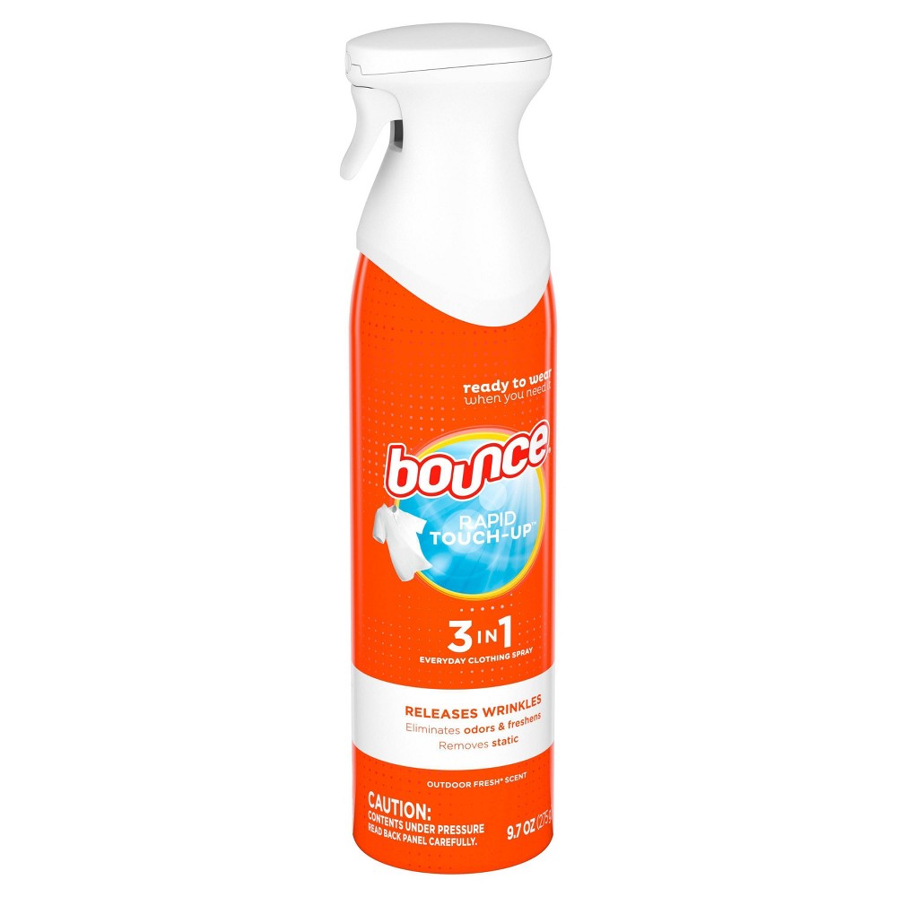 UPC 037000384694 product image for Bounce Rapid Touch-Up 3 in 1 Wrinkle Releaser Clothing Spray - 9.7oz | upcitemdb.com