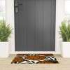 Alisa Galitsyna Orange Marigolds Looped Vinyl Welcome Mat - Society6 - 2 of 4