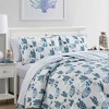 Market & Place Coastal Striped Reversible Quilt Set - 2 of 4