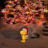 ProductWorks Peanuts Charlie Brown & Singing Snoopy + Woodstock Santa Hat Decor - 4 of 4
