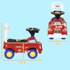 Toddler Ride on Fire Truck with Music, Horn, Under Seat Storage, for Kids 18-36 Months - 3 of 4