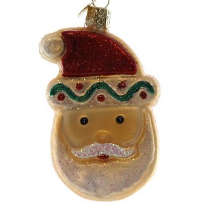 Old World Christmas 3.5 Inch Sugar Cookie Santa Baking Ornamrnt Tree Ornaments - 1 of 3