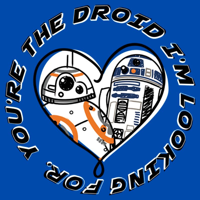 Boy's Star Wars R2-D2 and BB-8 You're the Droid I'm Looking For T-Shirt, 2 of 6