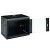 Aghana Digitals 9U Wall-Mountable Network Cabinet, 19" Standard, IP20, Lockable Glass Door, - 2 of 4