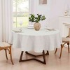 Izod Chadwick White 70" Round Tablecloth - 2 of 3