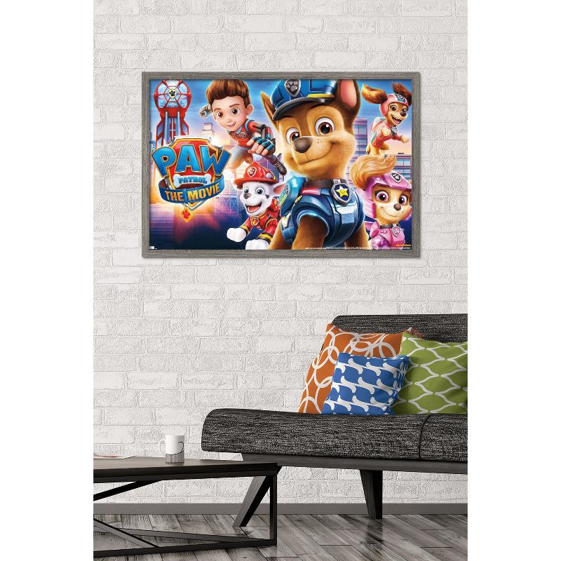Trends International Nickelodeon Paw Patrol Movie - Theatrical Framed Wall Poster Prints, 2 of 7