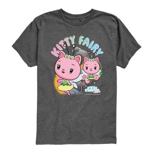 Boys' - Gabby's Dollhouse - Kitty Fairy Tee Short Sleeve Graphic T-Shirt - 1 of 4