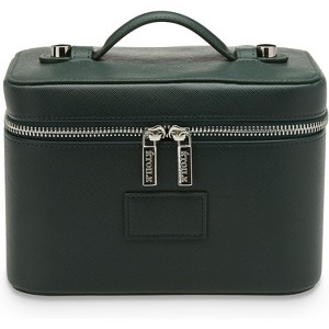 Paaaawaters Mini Vanity Case Forest - Stylish Travel Makeup Bag Organizer With Removable Dividers - 1 of 4