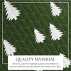 Reversible Olive Green Printed Quilt Set with Shams - Great Bay Home - 2 of 4