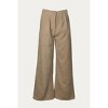 Women's HIGH-WAIST PLEATED CORDUROY PANTS - TREND SHOP - 2 of 3