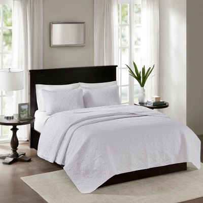 Elegant Reversible Quilt Set, Classic Stitch Pattern Rich Depth and Texture Bedding Set, All Season Home Textile fits Lux Bedroom Decor