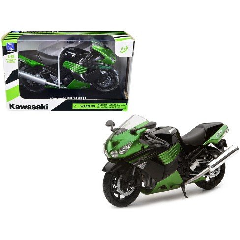 2011 Kawasaki Zx-14 Ninja Green Motorcycle Model 1/12 By New Ray : Target