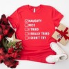 Simply Sage Market Women's Naughty Nice List Short Sleeve Graphic Tee - 3 of 4