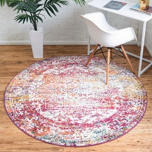 Unique Loom    Richmond Medallion Area Rug - 1 of 4