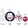 Big Dot of Happiness But First, Wine - Wine Tasting Party Giant Circle Confetti - Party Decorations - Large Confetti 27 Count - 3 of 4