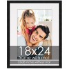 PosterPalooza | Black Frame with White Photo Mat, UV Acrylic Front, Foam Board Backing, 60 Sizes Available - 2 of 4
