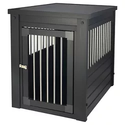 New Age Pet ecoFLEX Habitat 'N' Home Stainless Steel Dog Crate