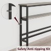 5.9'' Narrow Behind Couch Table, 2-Tier Console Table with Adjustable Shelf, Entryway Table, Long Skinny Sofa Table for Living Room, Entryway, Hallway - 4 of 4