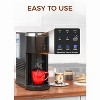 ZAFRO Single Serve Coffee Maker, K Cup Coffee Brewer for Capsule and Ground Coffee, Capsule Coffee Machine with 40 Oz Water Tank, Black - 3 of 4