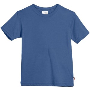 City Threads USA-Made Boys Organic Cotton Soft Jersey Short Sleeve Crew Tee - 1 of 4