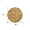 Peach Gray And Charcoal Patchwork Washable Indoor Outdoor Area Rug - 3 of 4