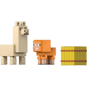 Minecraft Baby Animal Pack Action Figures & Accessories Collection 3.25" Scale & Pixelated Design - 1 of 4