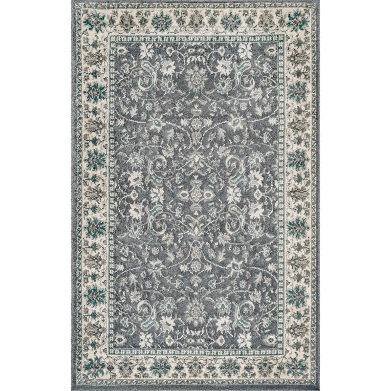 nuLOOM Mikayla Classic Floral Area Rug, 1 of 9