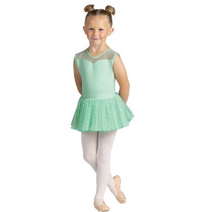 Girl's Ballet Skirt Tutu Danz N Motion 24403C Carmen Child Sizes Multiple Colors - 1 of 4