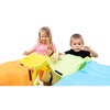 Funphix Fort 154 Pc Set for Supersized Glow in The Dark Fort Building + 4 Colored Sheets (Orange Yellow Balls) - 4 of 4