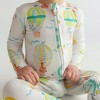 Infant Balloon Wonder Footie Zippered One Piece - Posh Peanut - 2 of 4