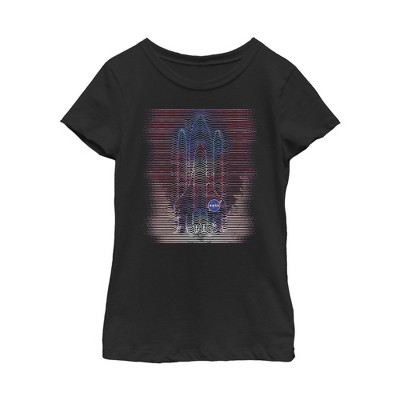 Girl's NASA Sound Vibration Logo T-Shirt