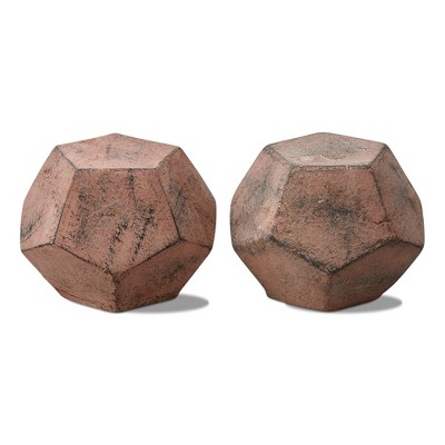 tagltd Octagon Bookend Decor