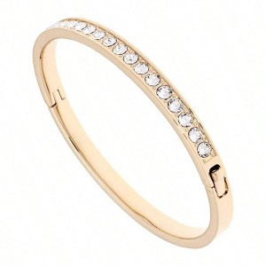 London Clemara Hinge Crystal Bangle for Women - 1 of 4