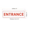 Unique Bargains Acrylic Self-Adhesive Decor Office Business ENTRANCE Sign - 2 of 4